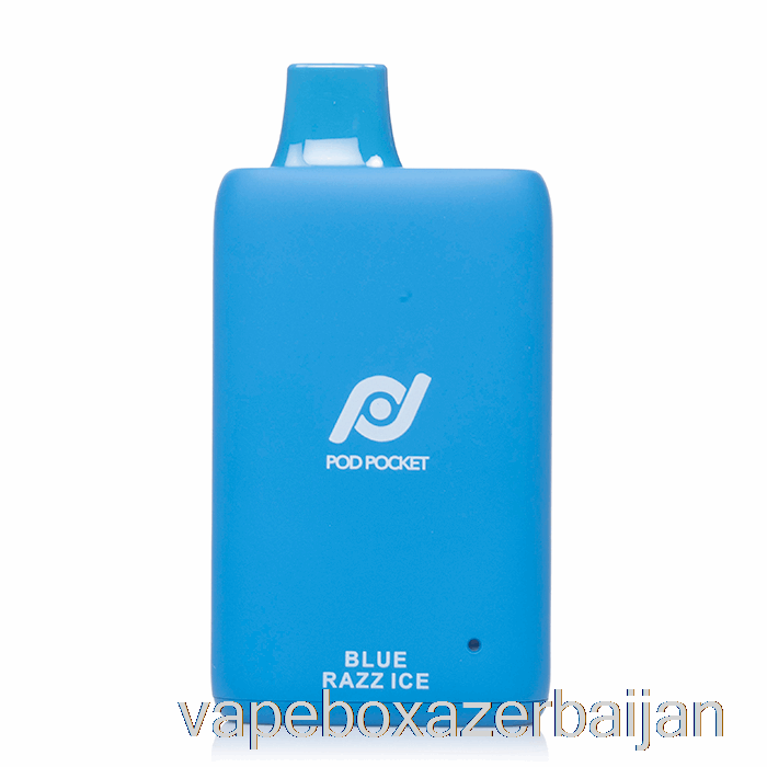 Vape Baku Pod Pocket 7500 Disposable Blue Razz Ice